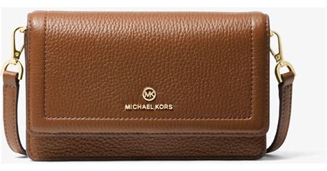 michael kors convertible phone crossbody factuur|Pebbled Leather Convertible Crossbody Bag .